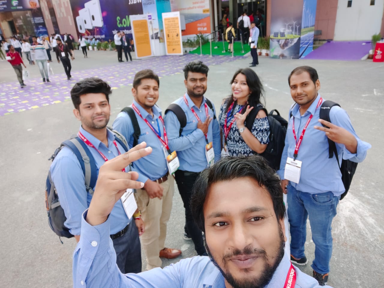 Renewable Energy India Expo Enernew Team